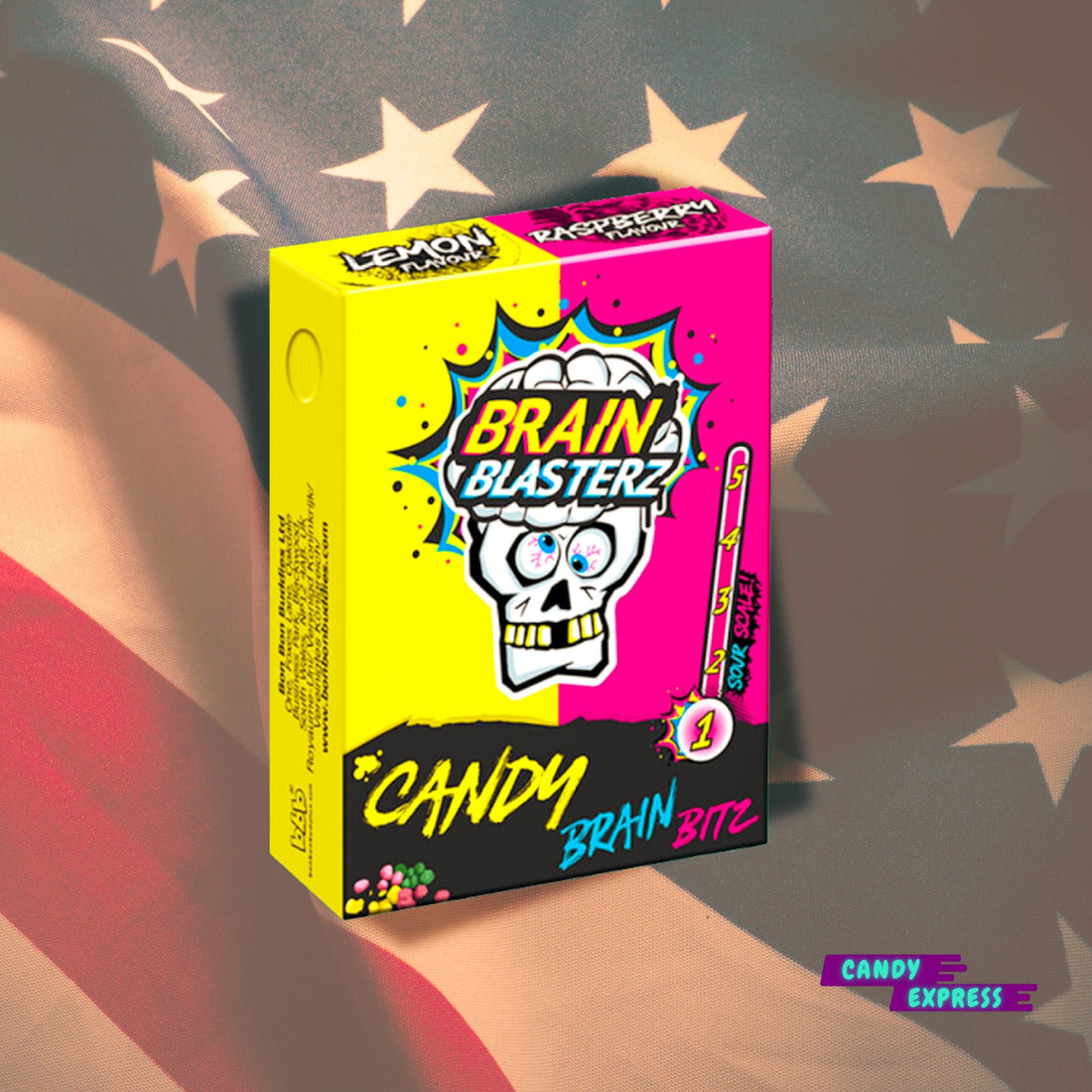 Brain Blasterz Bitz Citrom - Málna - Candy Express