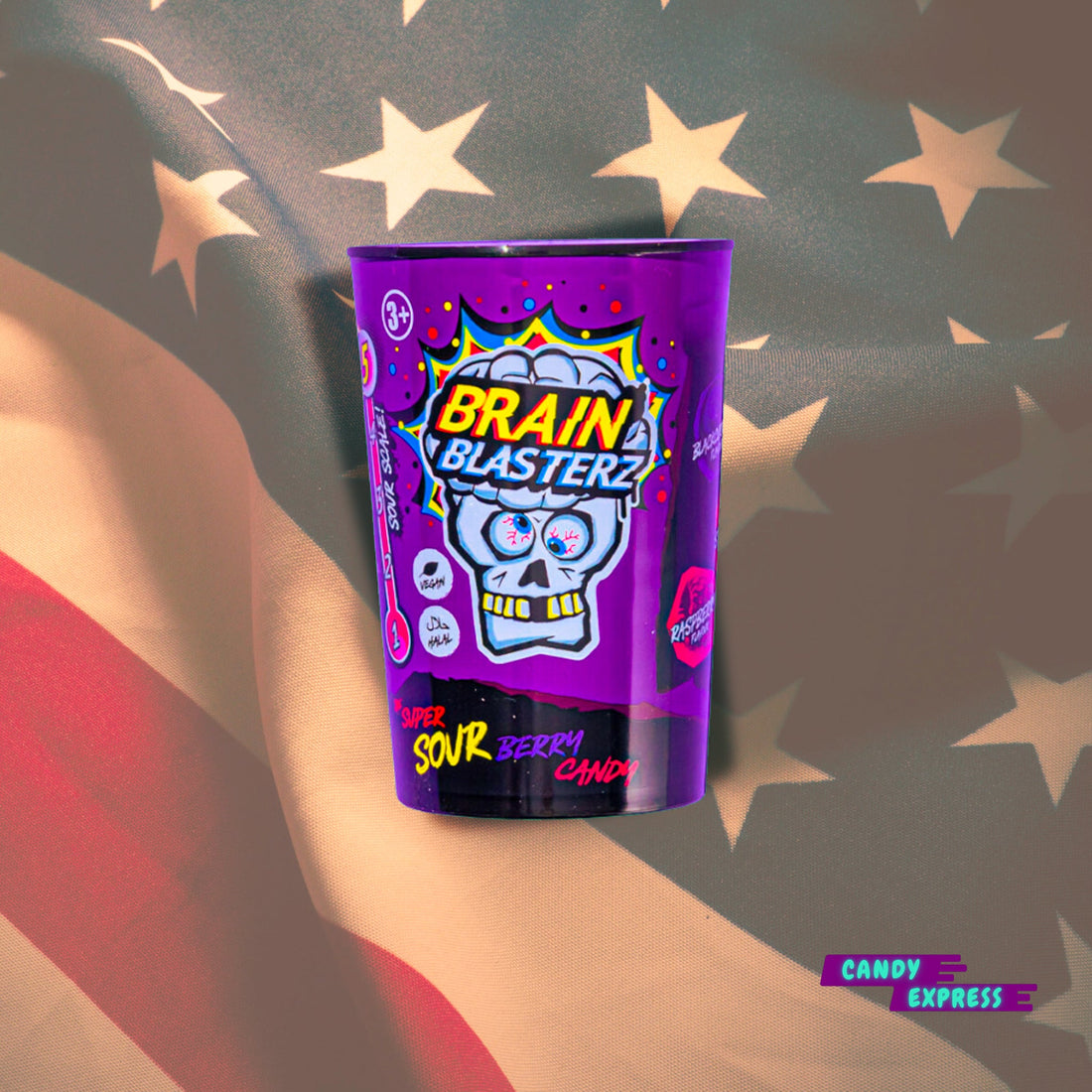 Brain Blasterz Extrém Savanyú Cukorka - Candy Express