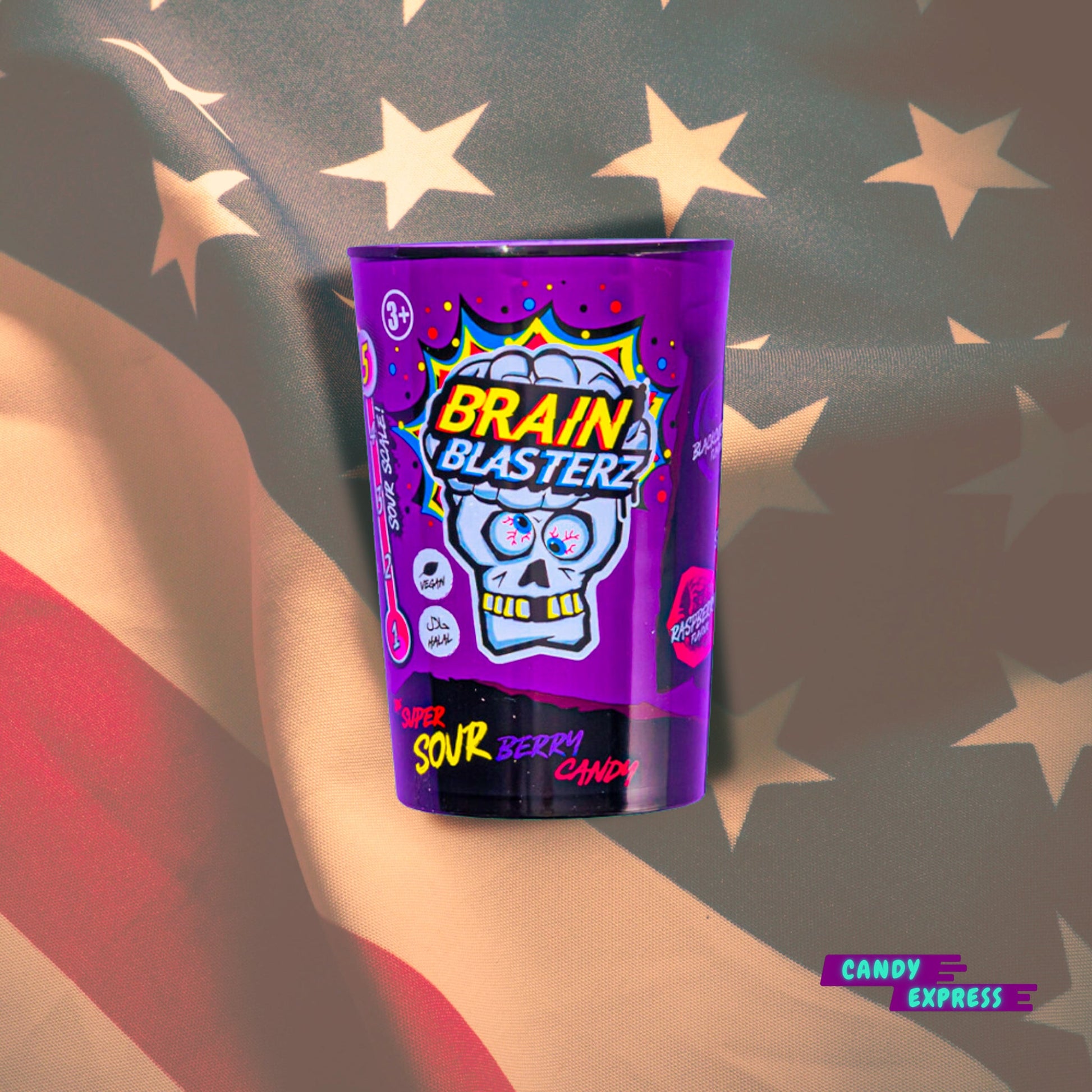 Brain Blasterz Extrém Savanyú Cukorka - Candy Express