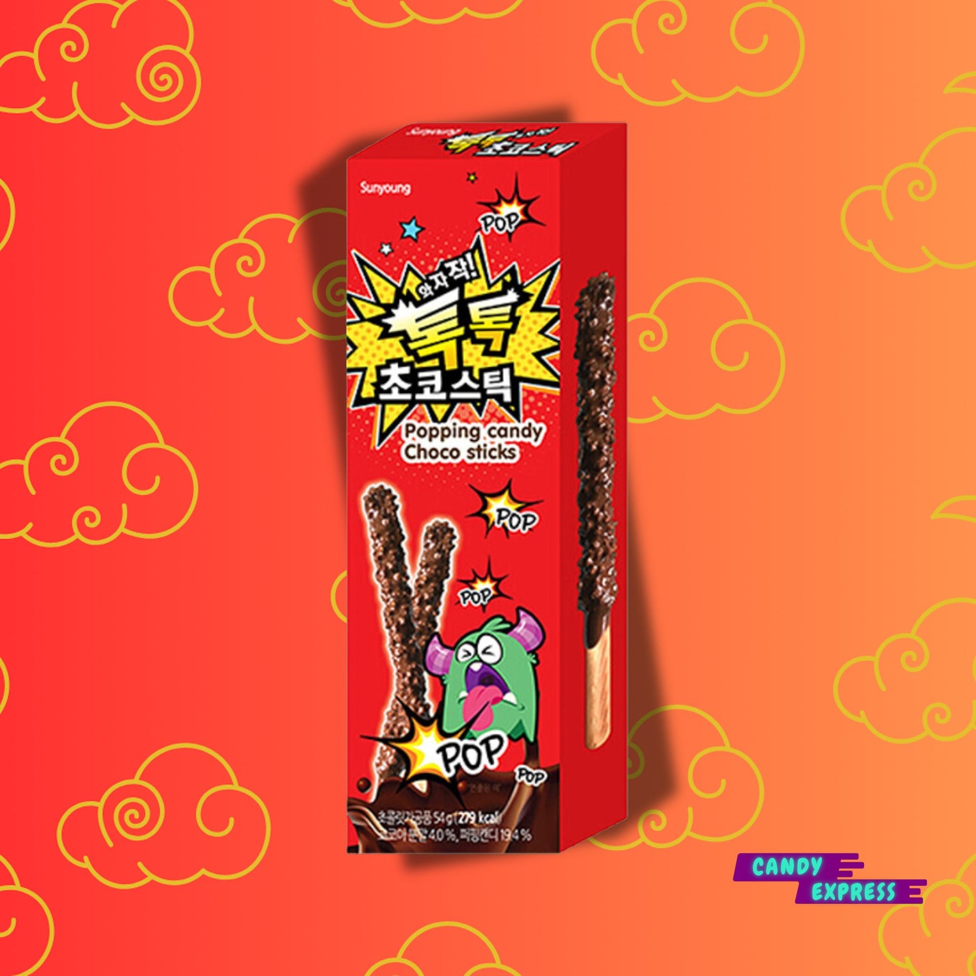 Pattogós Cukorkás Csokis Pálcika - Candy Express