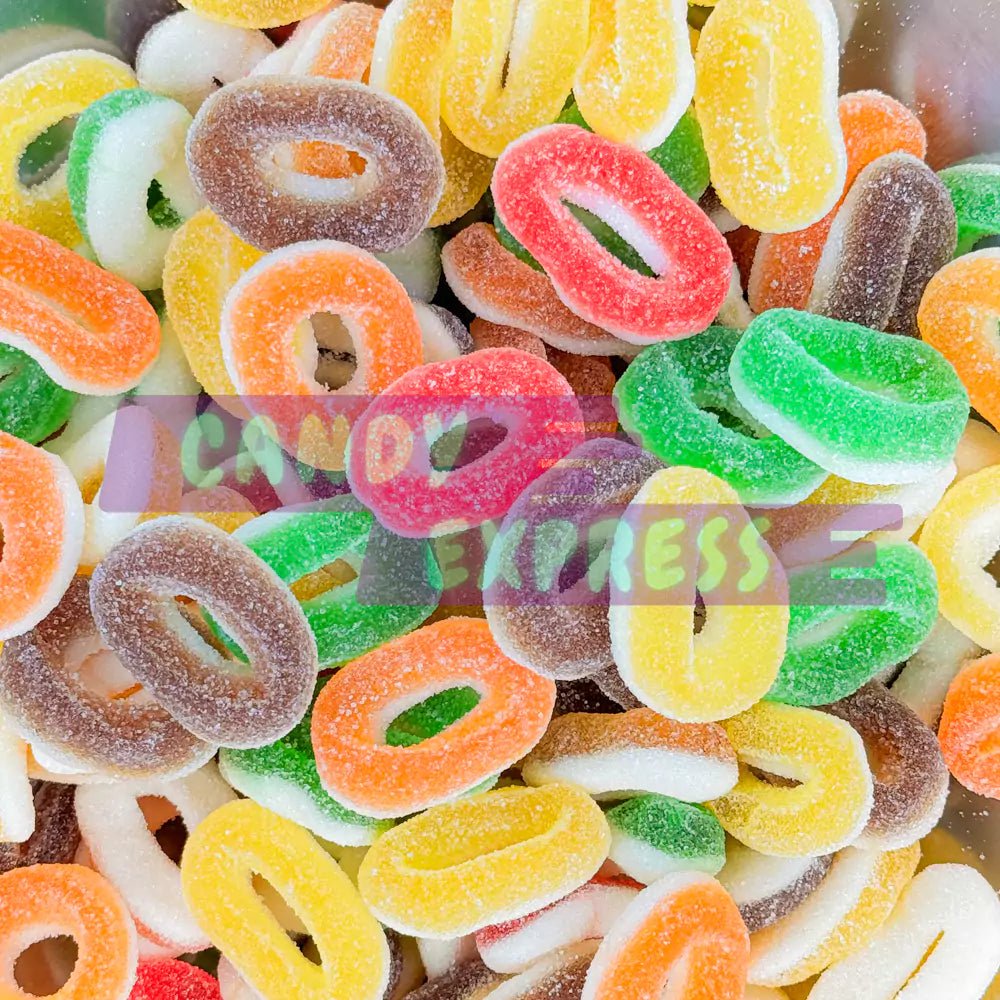Savanyú Gyümölcsös Karikák - Candy Express