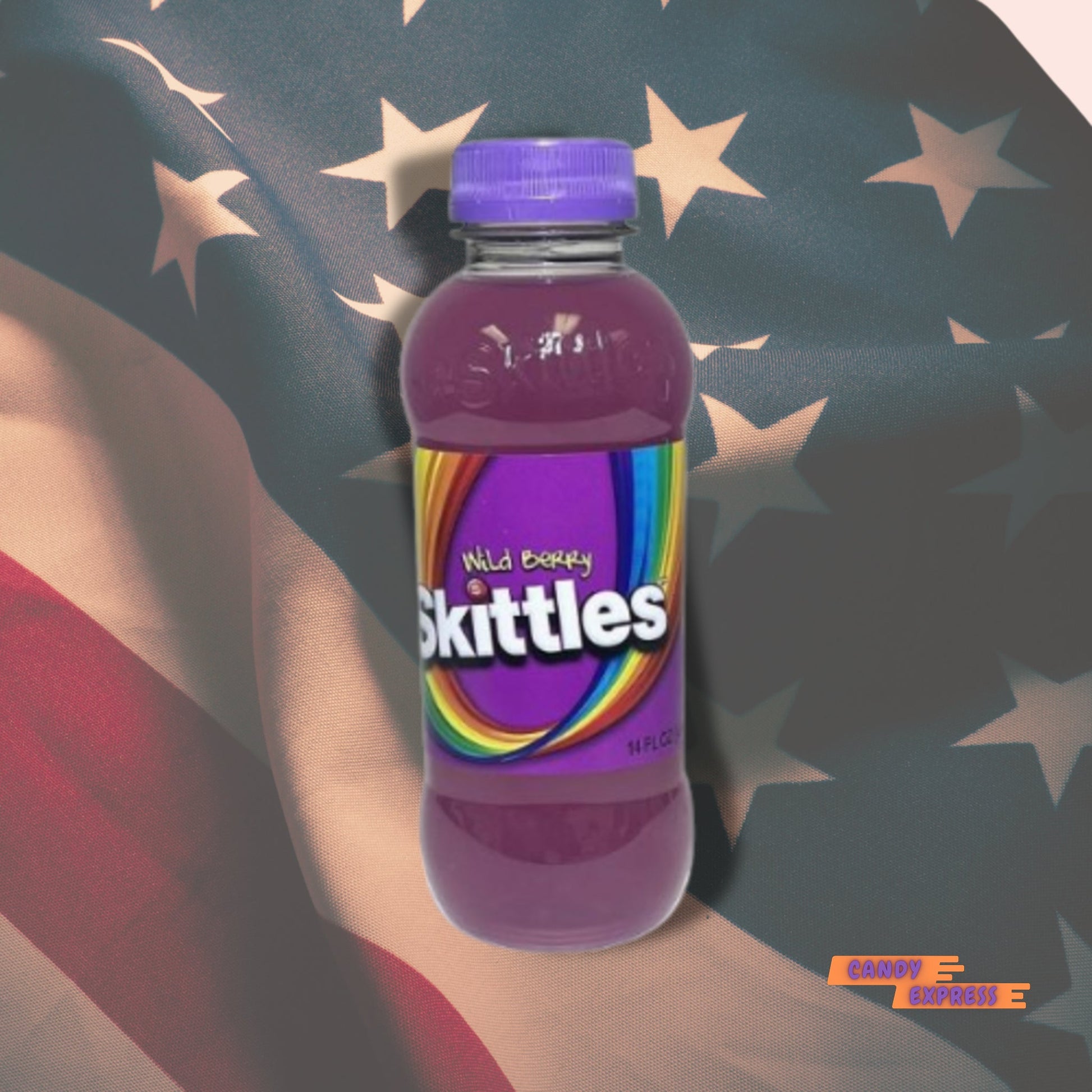 Skittles Wild Berry erdei gyümölcs ízű üdítőital - Candy Express