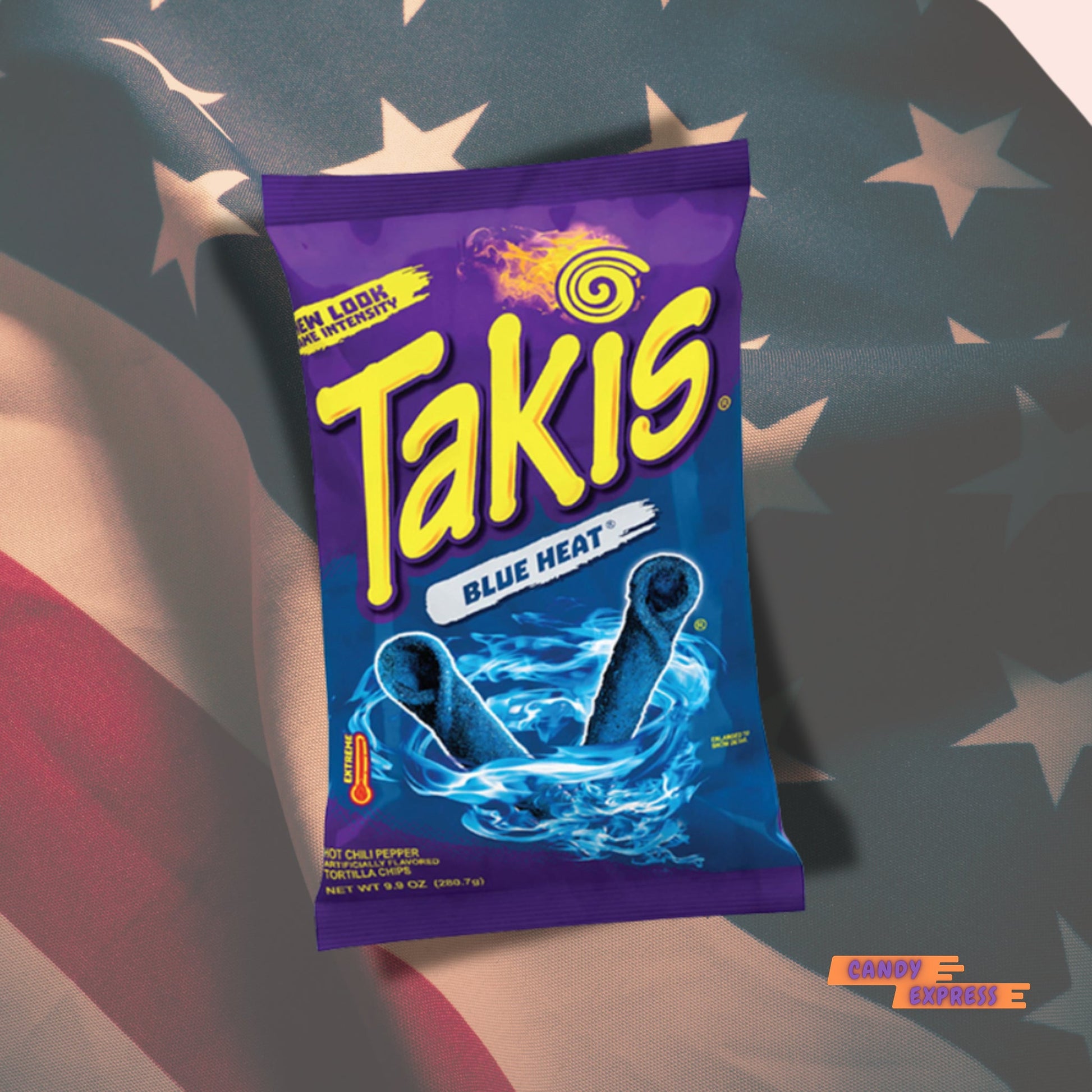 Takis Blue Heat csípős mexikói chips - Candy Express