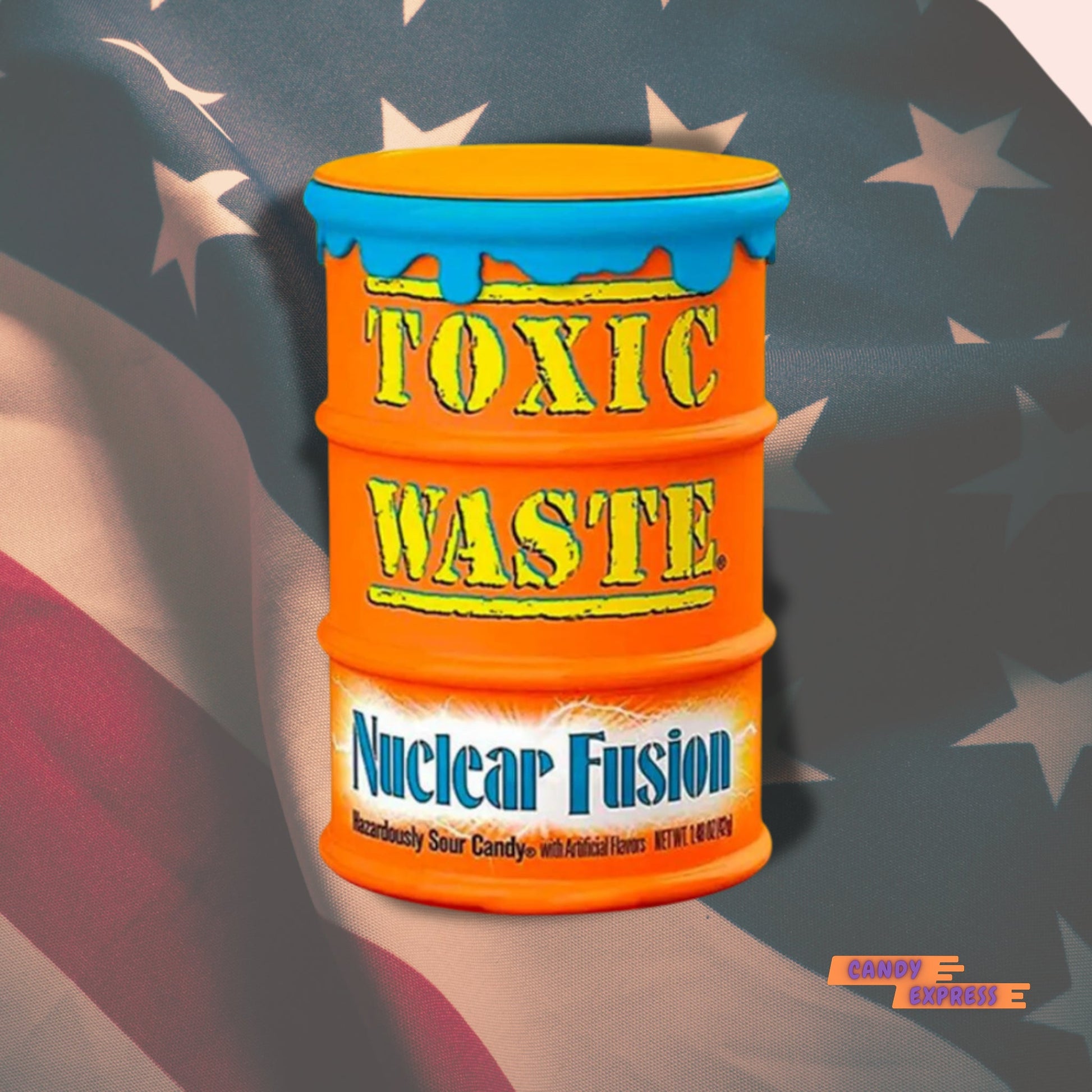 Toxic Waste narancssárga dobozos cukorkák - Candy Express