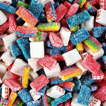 Szivárvány Tégla Gumicukor – Egyedülálló Édesség a Candy Express Webshopból