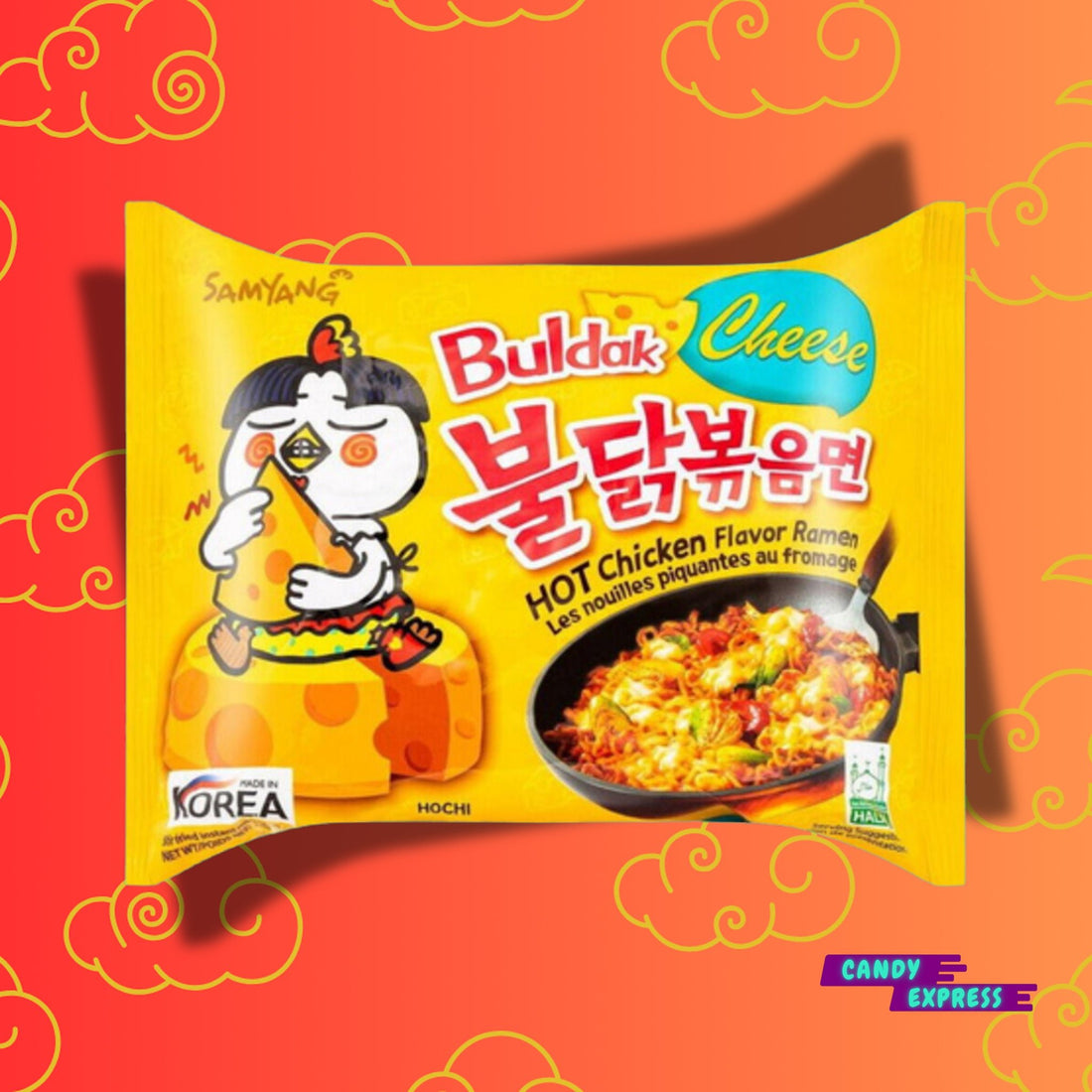 Buldak Sajtos Csirkés Ramen - Candy Express