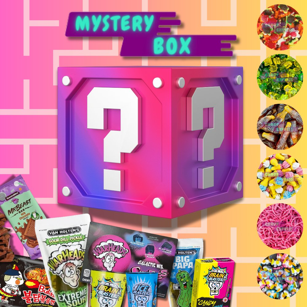 Közepes Mystery Box - Candy Express